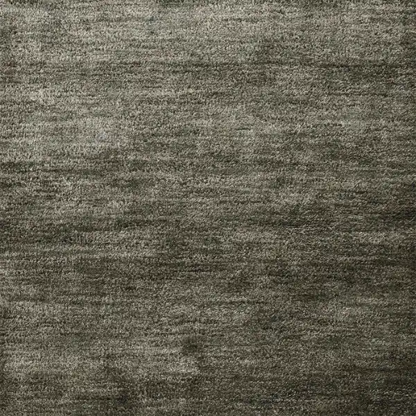 Gray woven carpet flooring with subtle texture