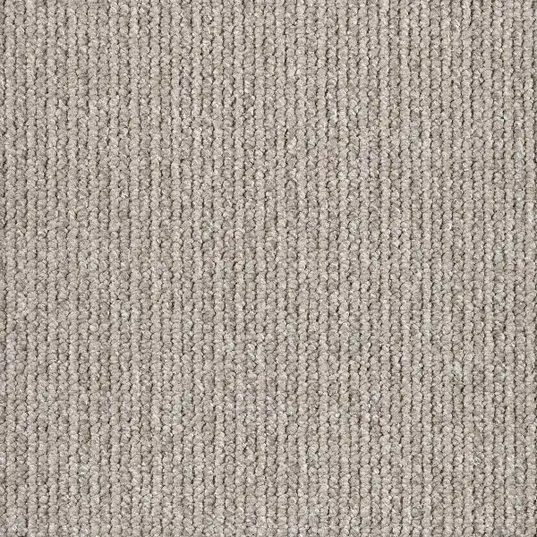 light taupe ribbed loop pile carpet texture.